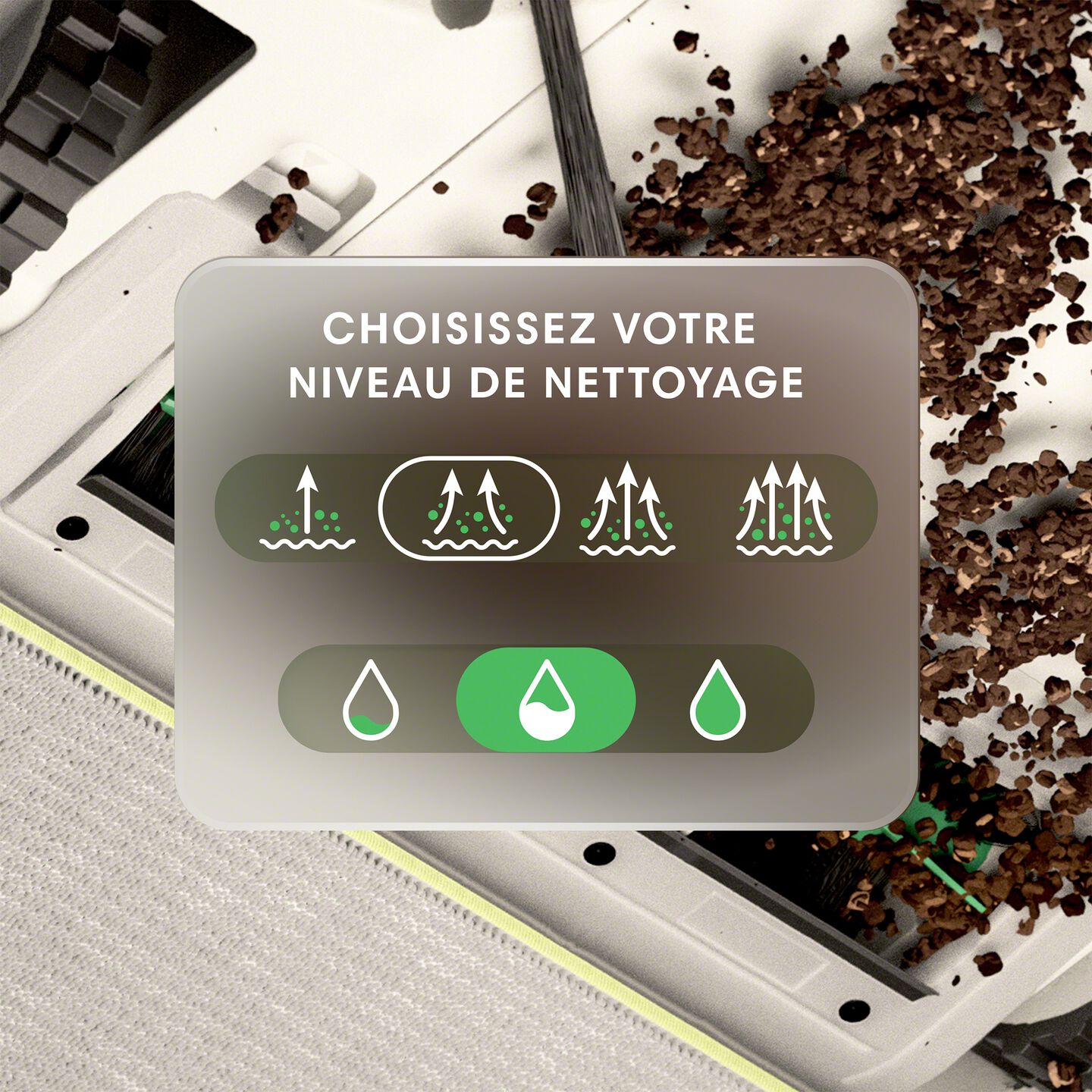 Param&egrave;tres de nettoyage